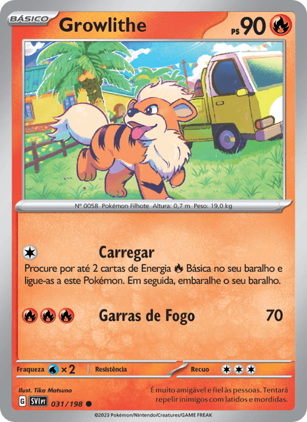 Carta Growlithe
