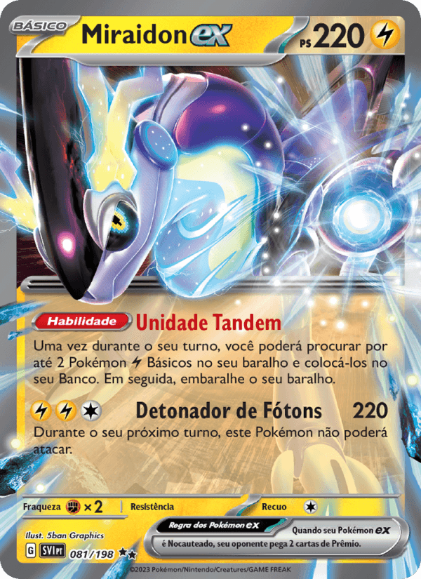 Carta Miraidon ex