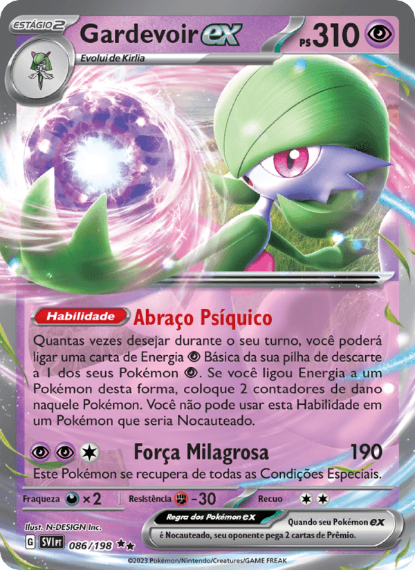 Carta Gardevoir ex