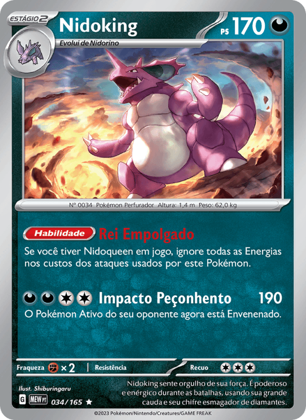 Carta Nidoking