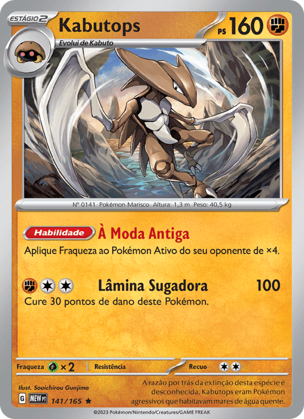 Carta Kabutops