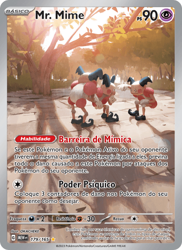 Carta Mr. Mime