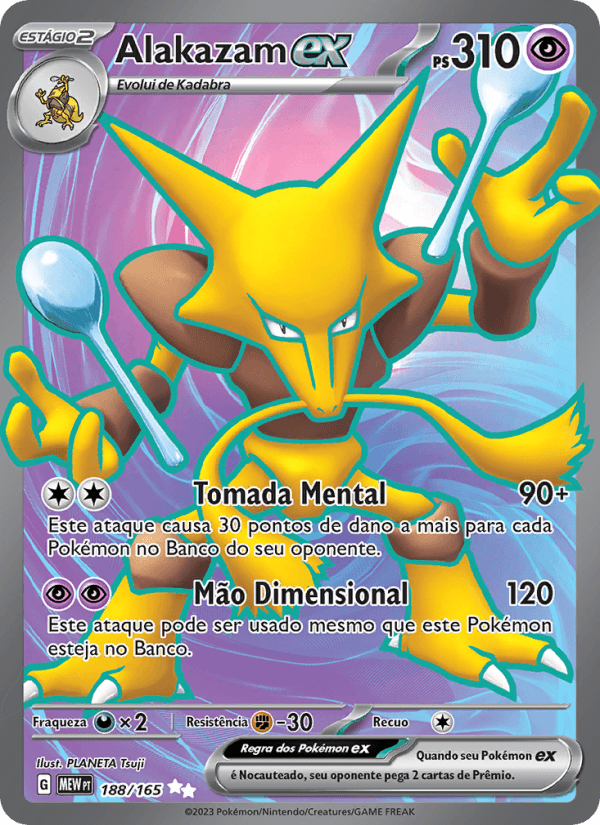 Carta Alakazam ex