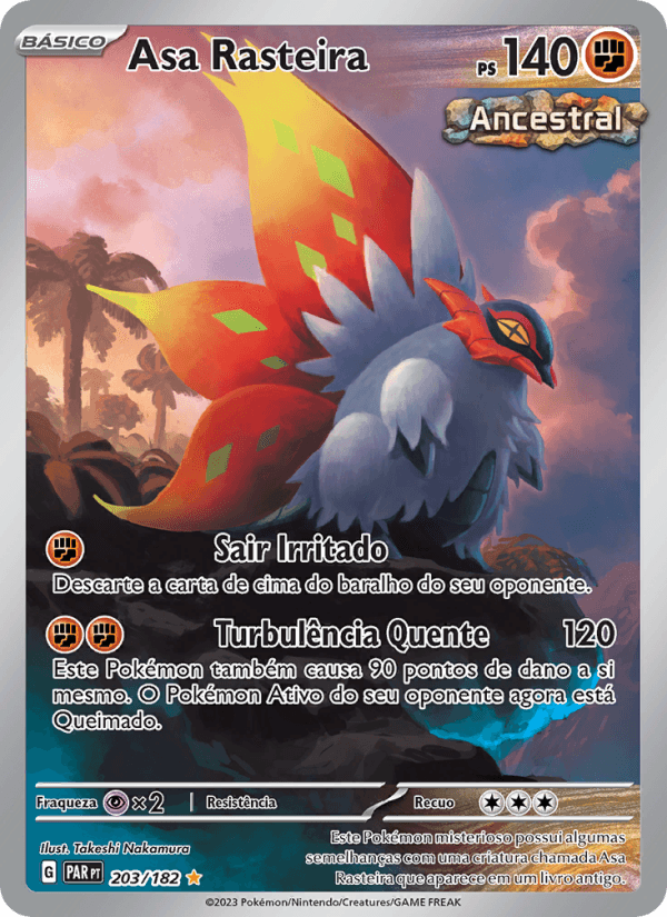 Carta Asa Rasteira