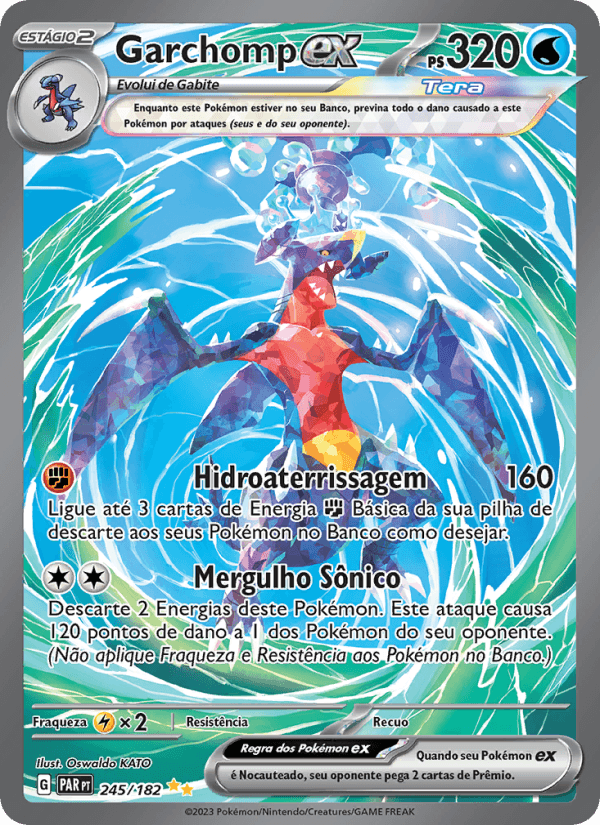 Carta Garchomp ex