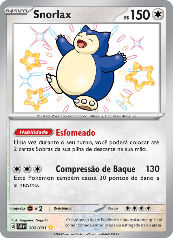 Carta Snorlax