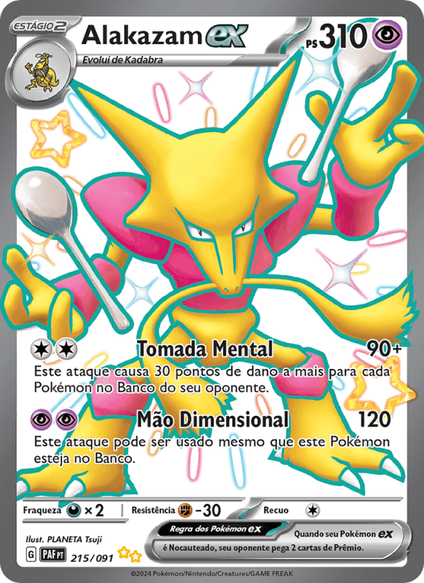 Carta Alakazam ex