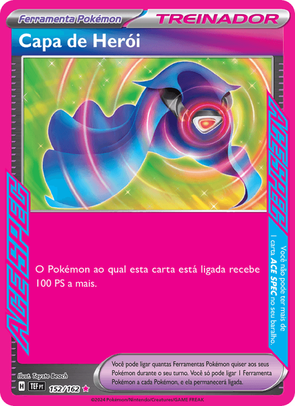 Carta Capa de Herói