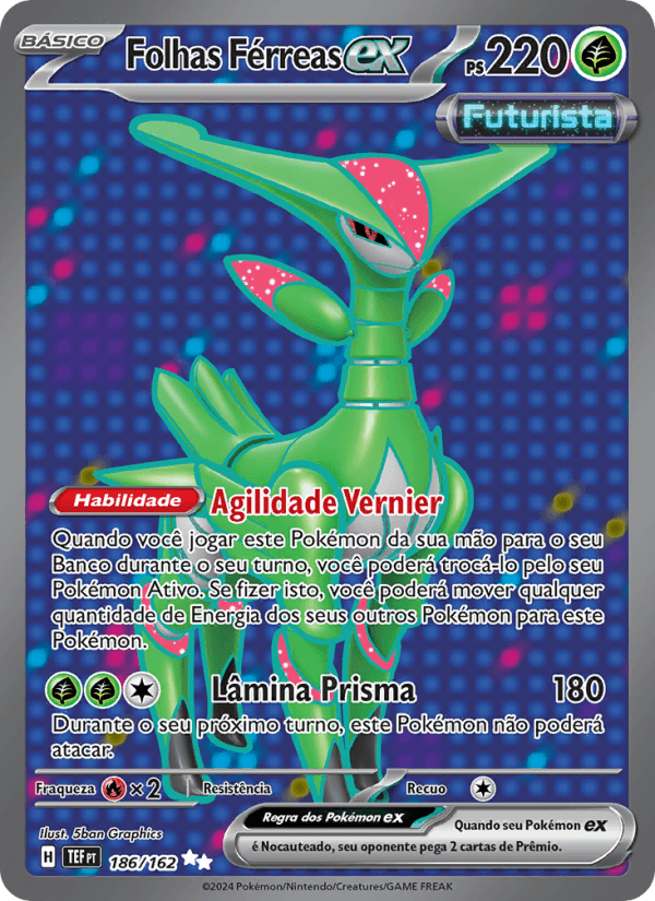 Carta Folhas Férreas ex