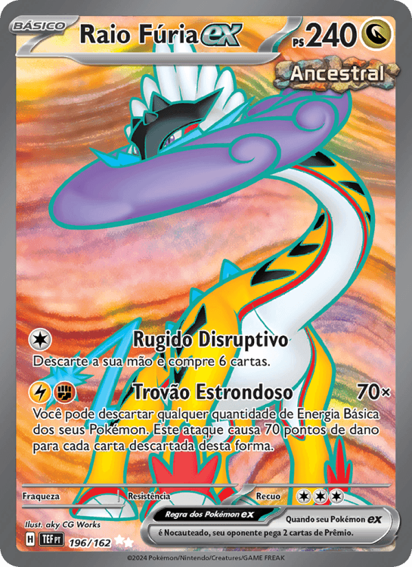 Carta Raio Fúria ex