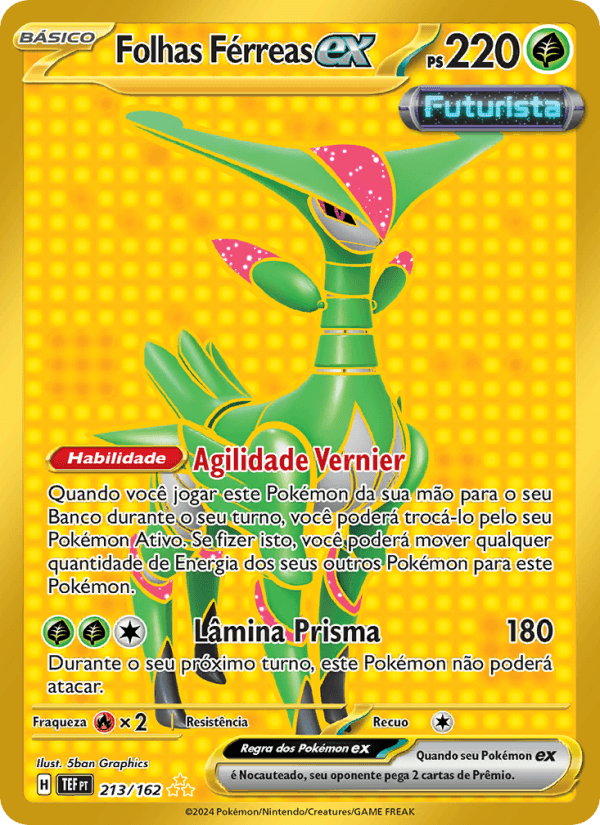 Carta Folhas Férreas ex