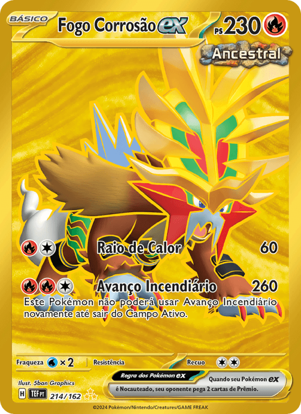 Carta Fogo Corrosão ex