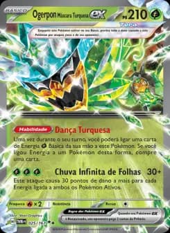 Carta Ogerpon Máscara Turquesa ex