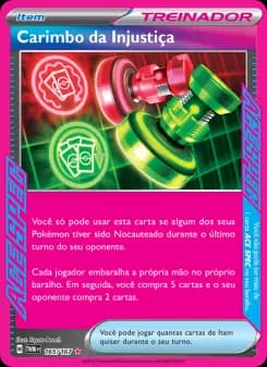 Carta Carimbo da Injustiça
