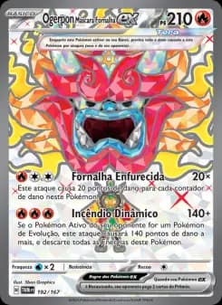 Carta Ogerpon Máscara Fornalha ex