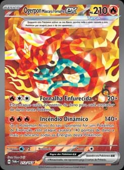 Carta Ogerpon Máscara Fornalha ex