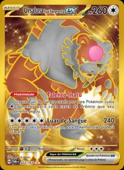 Carta Ursaluna Lua Sangrenta ex