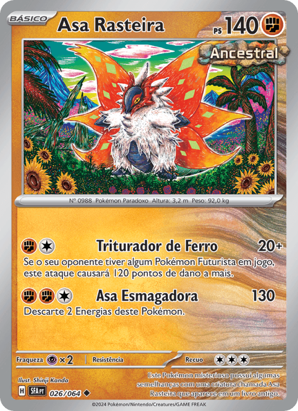 Carta Asa Rasteira