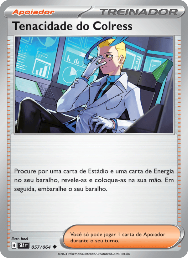 Carta Tenacidade do Colress