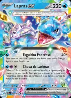 Carta Lapras ex