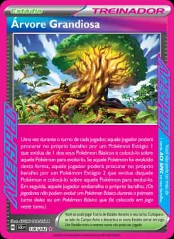Carta Árvore Grandiosa