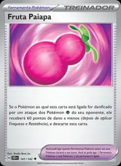 Carta Fruta Paiapa