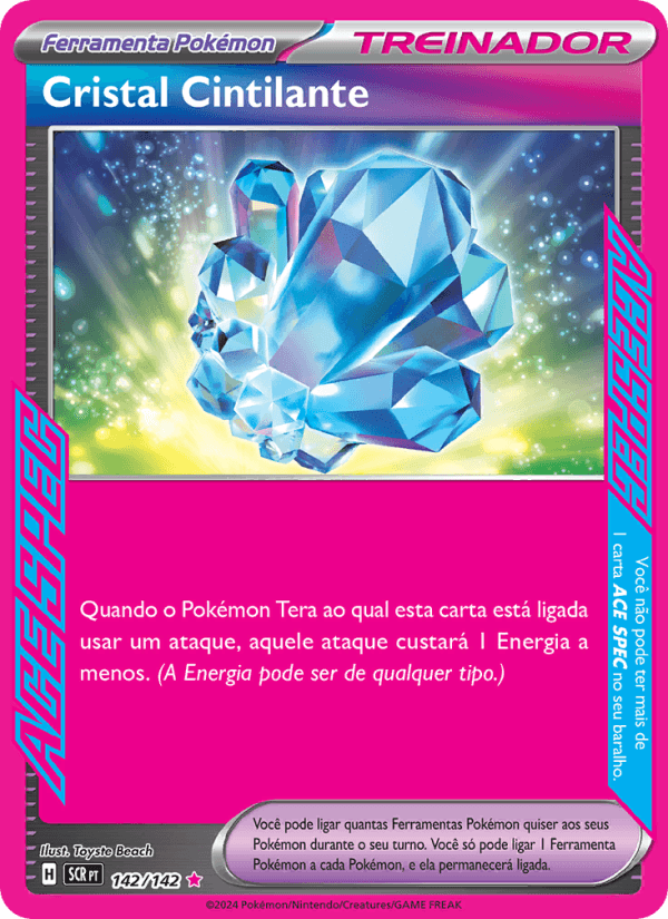 Carta Cristal Cintilante