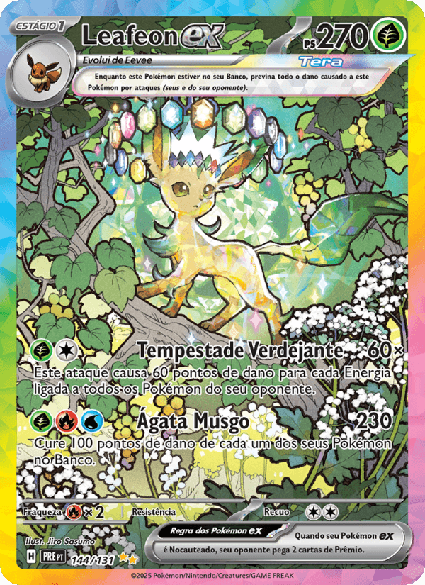 Carta Leafeon ex