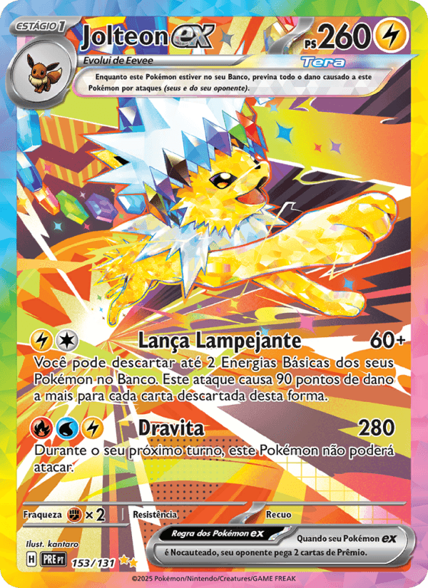 Carta Jolteon ex