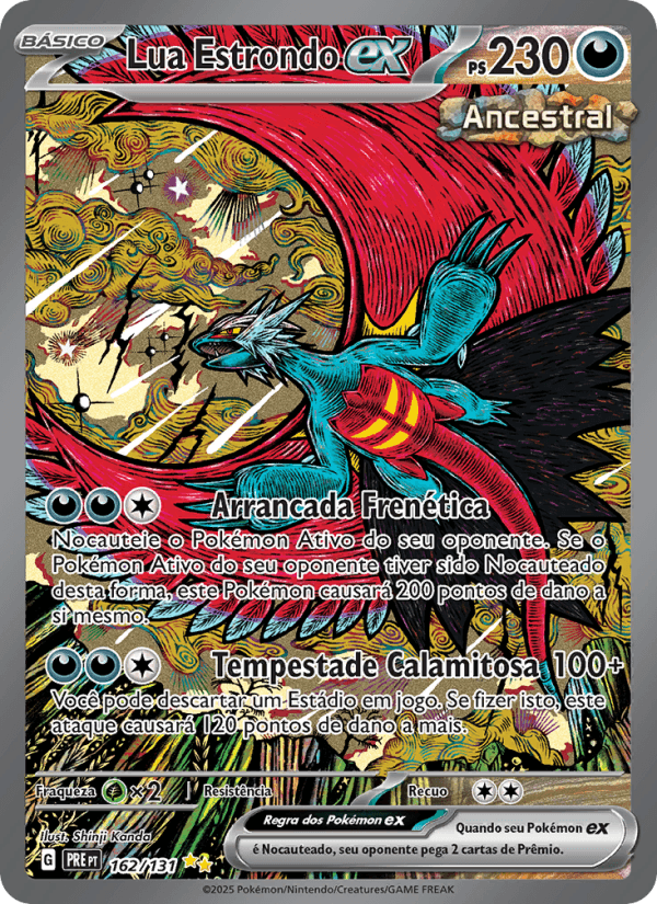 Carta Lua Estrondo ex