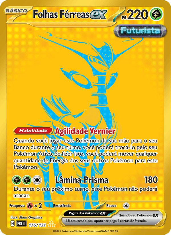 Carta Folhas Férreas ex