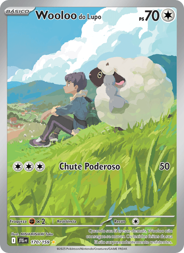 Carta Wooloo do Lupo