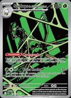 Carta Spidops da Equipe Rocket