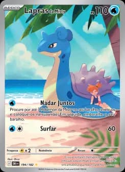 Carta Lapras da Misty