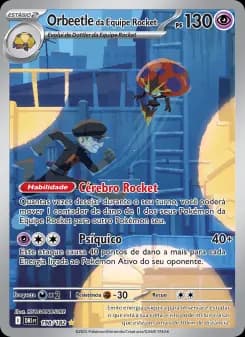 Carta Orbeetle da Equipe Rocket