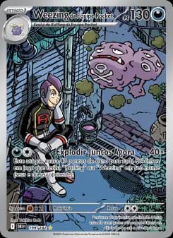 Carta Weezing da Equipe Rocket
