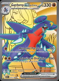 Carta Garchomp ex da Cíntia