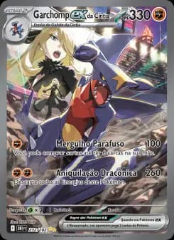Carta Garchomp ex da Cíntia