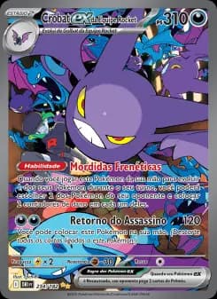 Carta Crobat ex da Equipe Rocket