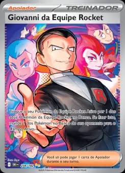 Carta Giovanni da Equipe Rocket
