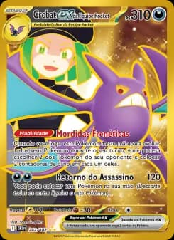 Carta Crobat ex da Equipe Rocket