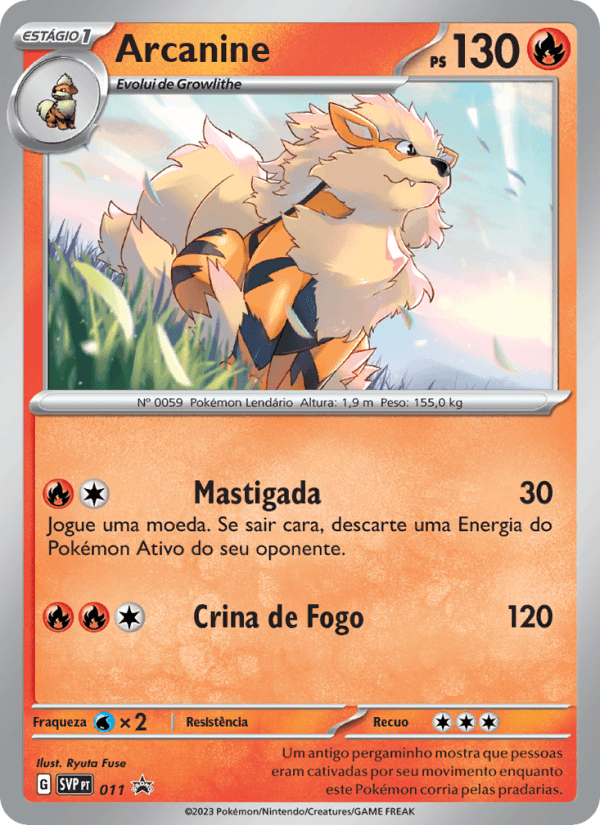 Carta Arcanine