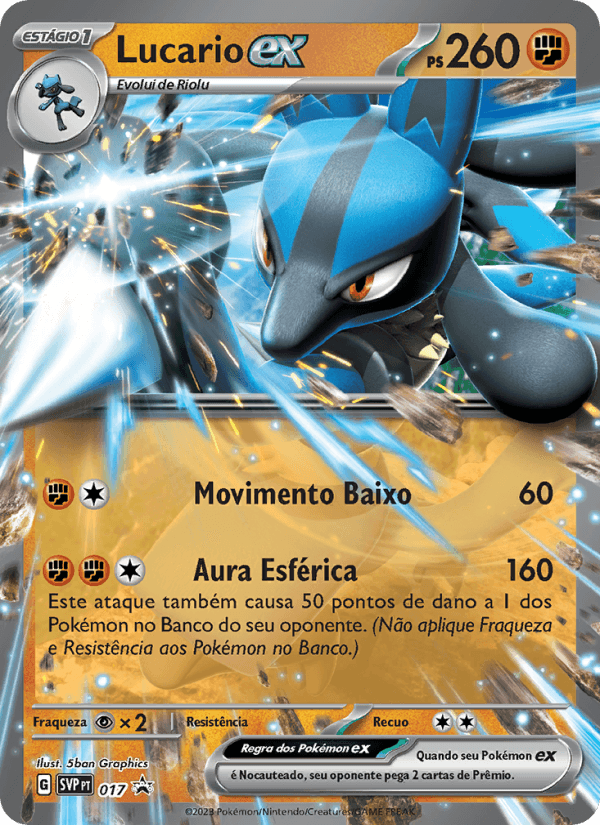 Carta Lucario ex