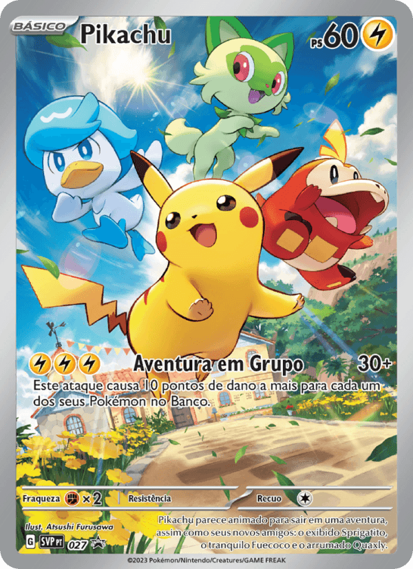 Carta Pikachu