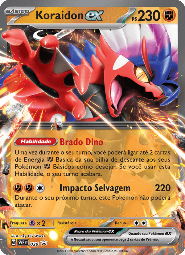 Carta Koraidon ex