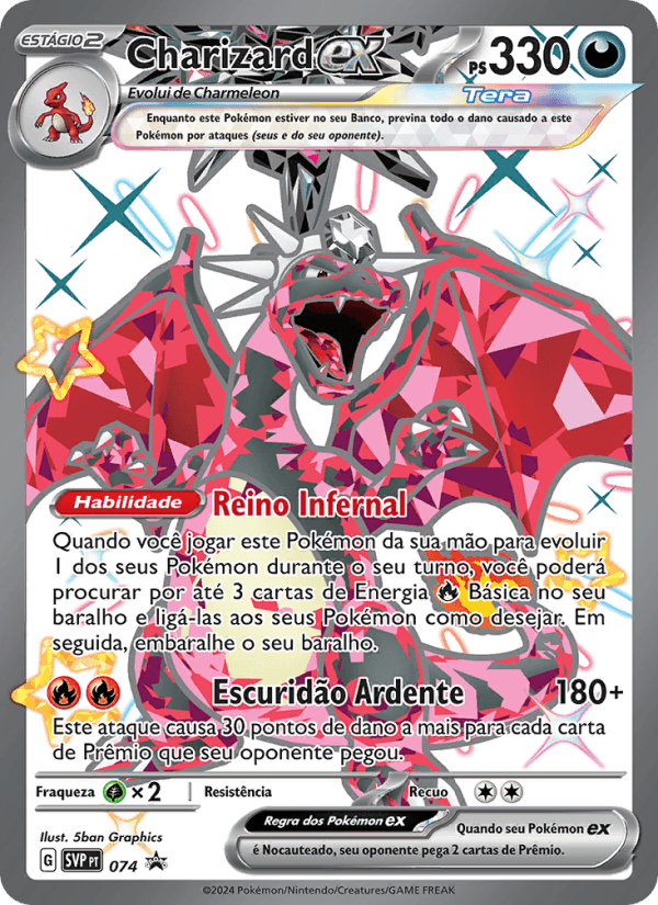 Carta Charizard ex