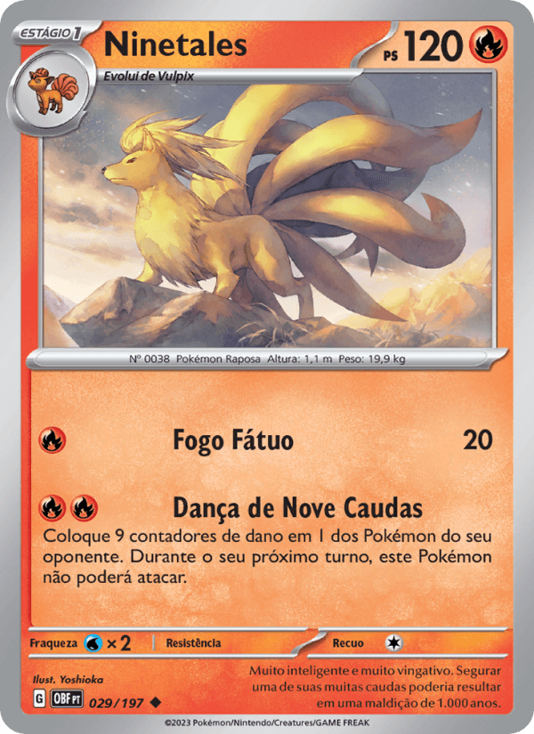 Carta Ninetales