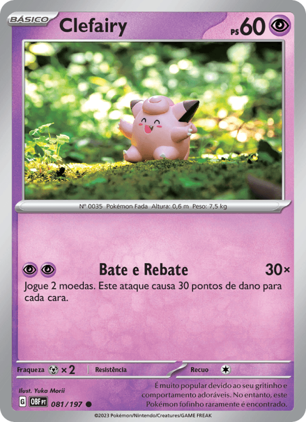 Carta Clefairy