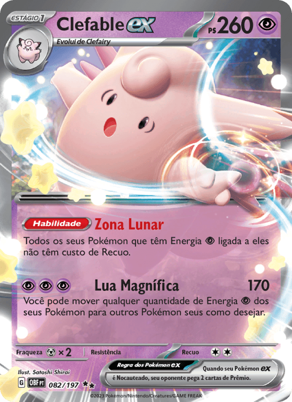 Carta Clefable ex