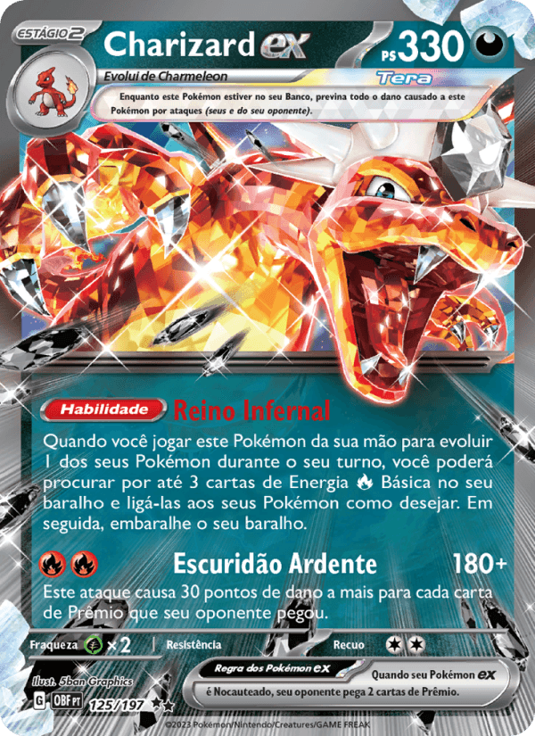 Carta Charizard ex